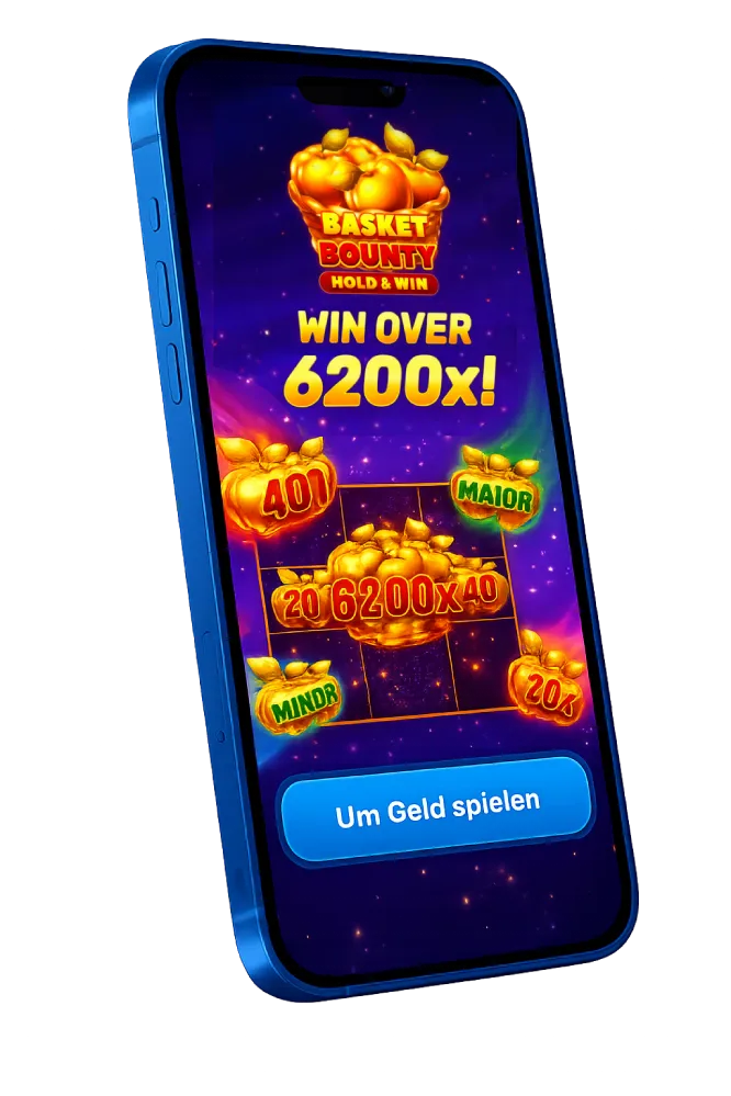 Mobiler Zugang zu Basket Bounty